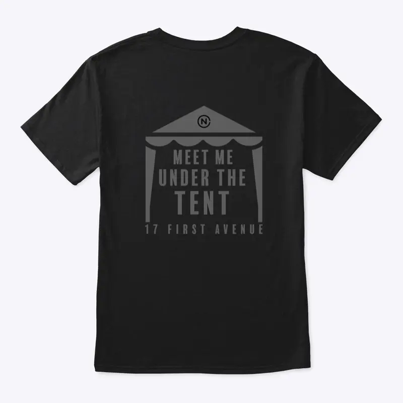 MEET ME UNDER THE TENT Greyscale